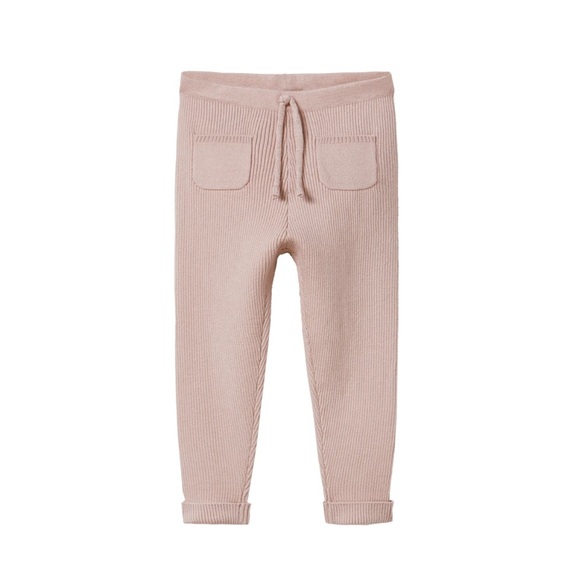 Zara Pocket Rib Knit Leggings - Picture 1 of 4